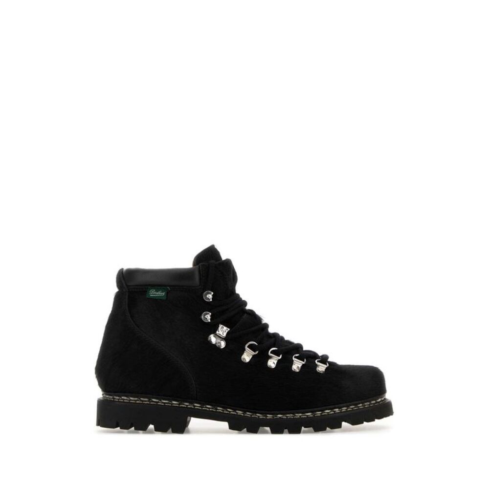 Junya Watanabe Men Black Calf Hair Junya Watanabe X Paraboot Ankle Boots - Picture 1 of 2